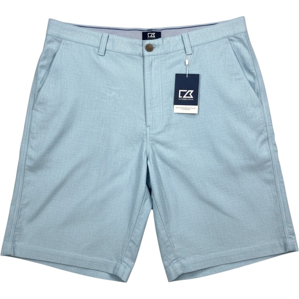 Cutter Buck Golf Shorts Mens 42 Blue Chino Casual Lightweight Stretch NWT